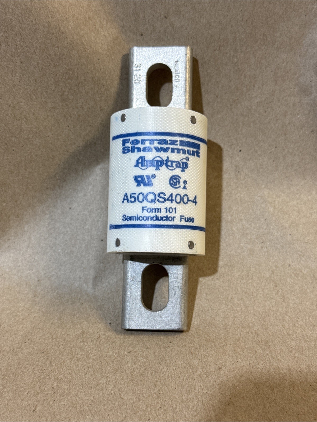 NEW FERRAZ SHAWMUT A50QS400-4 SEMICONDUCTOR FUSE 400A 500V AC/DC