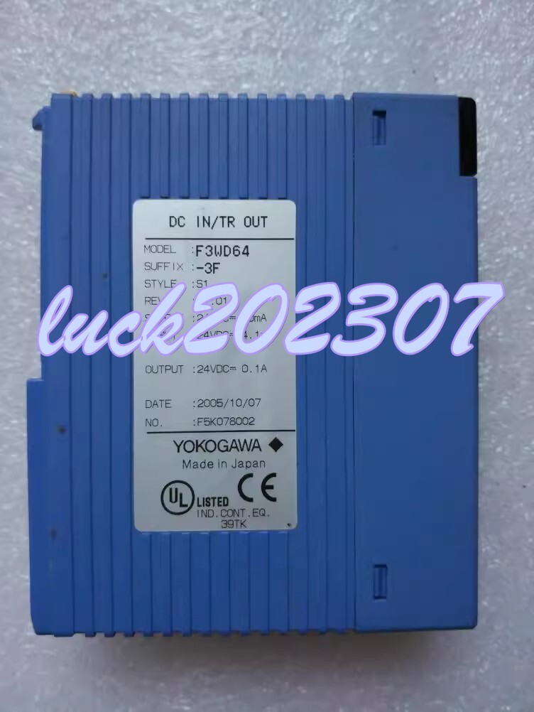 1PC used Yokogawa F3WD64-3F #YY