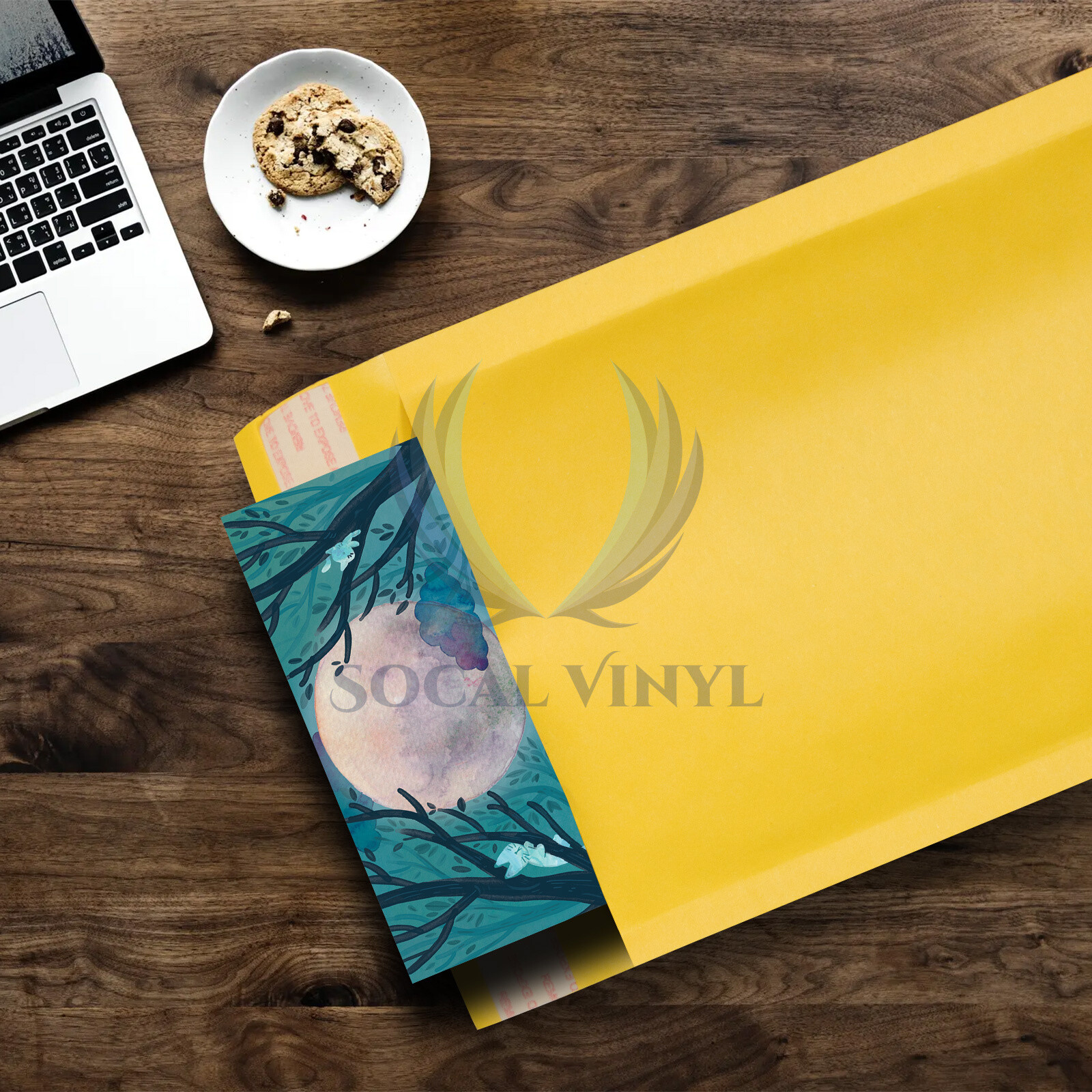 #5 10.5″x14″ (27cm x 36cm) Yellow Kraft Bubble Mailer Shipping Envelope Bag