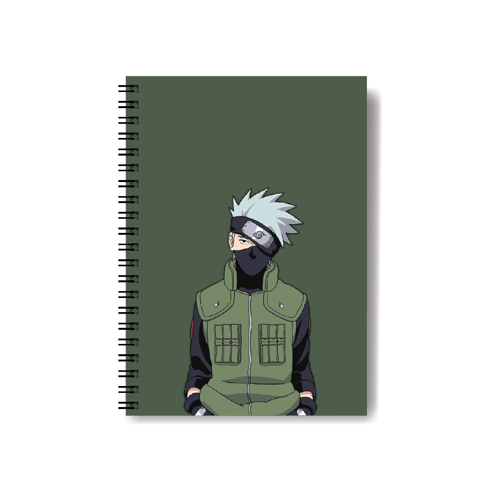 A5 Notebook Sidebind Anime Design Cardcover Book Lined Journal School Office