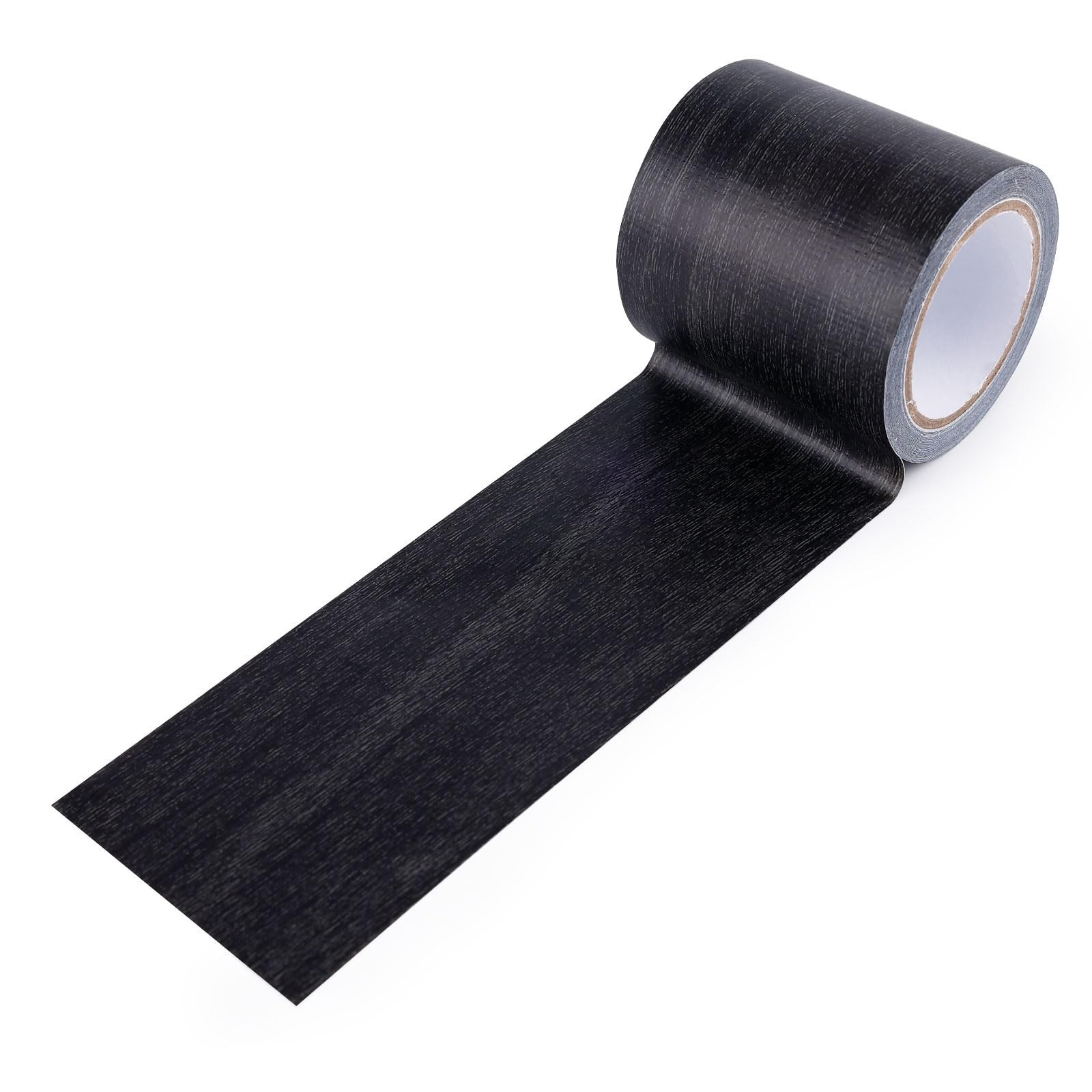 PEUTIER Wood Grain Repair Tape, 2.2in x 15ft, Black, Adhesive
