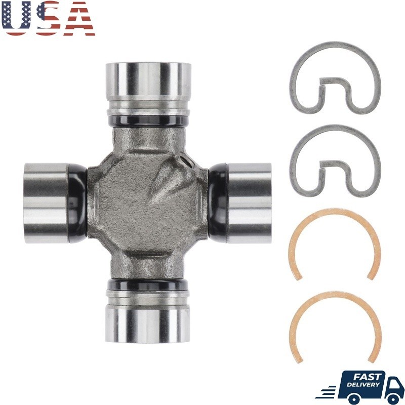 Durable Universal Joint Greasable Premium U-Joint W/ Nitrile Rubber Seals New