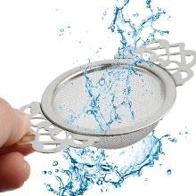 2 Pack Tea Strainer Bowl, Stainless Steel Sliver Tea Strainers for Loose Tea