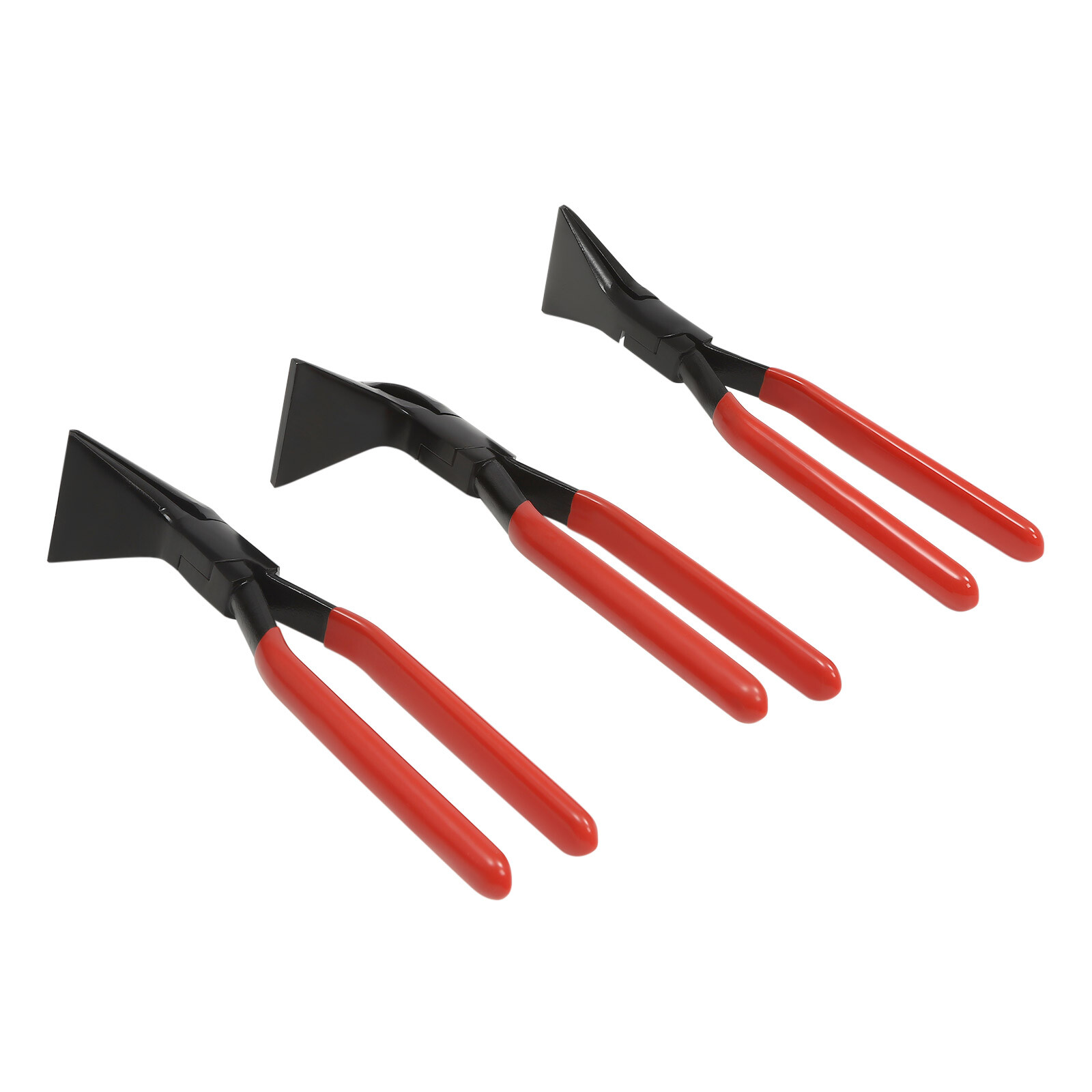 3-Piece Sheet Straight Bending Plier Hand Seamers Sheet Metal Tool 45° & 90°