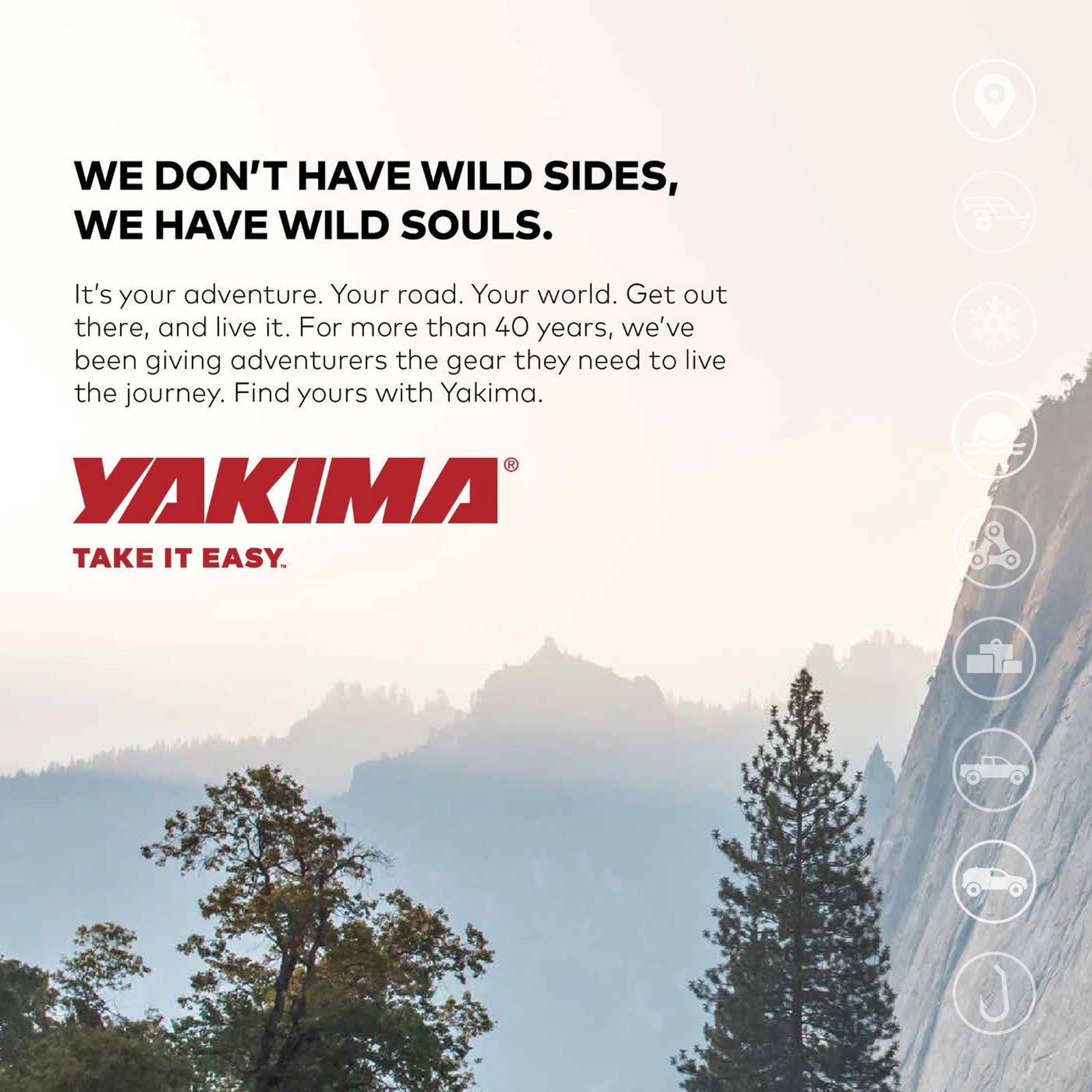 Yakima OverHaul Short Powder Coated Aluminum Molle Side Panel for OverHaul HD