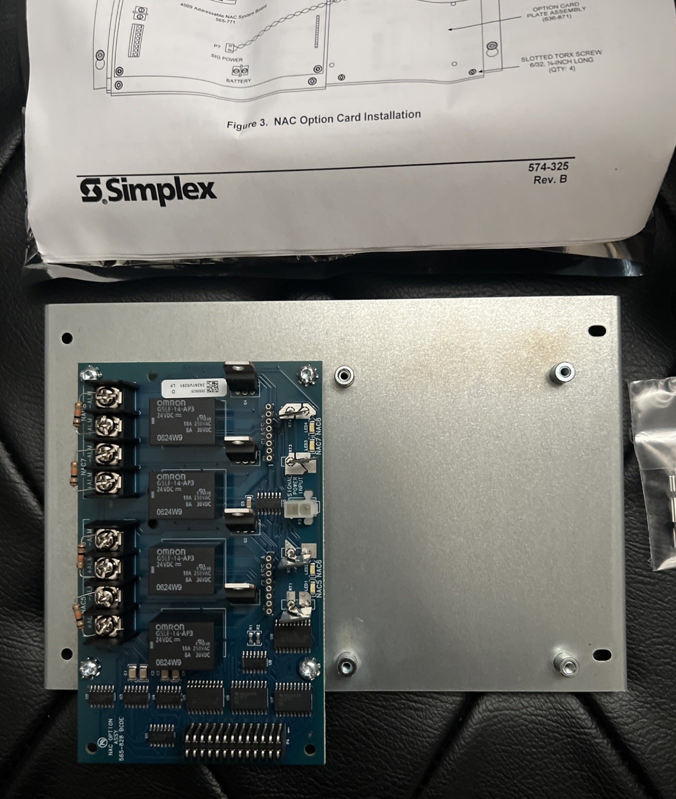 Simplex 4009-9807 – NAC Option Card *NEW*