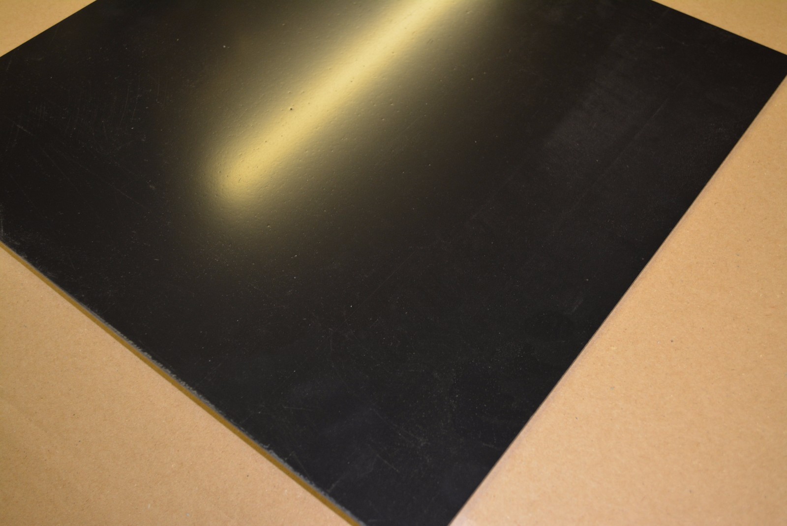 ABS Plastic Black Sheet Vacuum Forming 3/8″ x 12″ x 8”