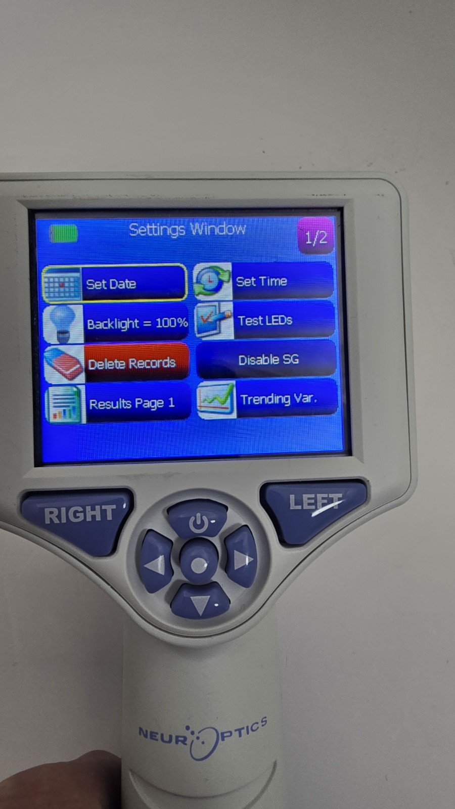 Neuroptics NPI-200 Pupillometer No Charger #2