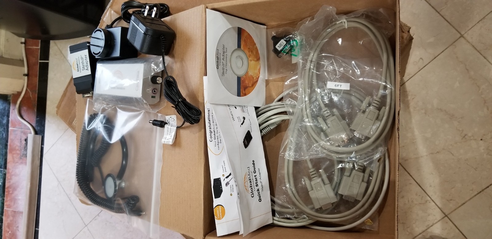 GlobalMed CareTone Ultra Sender w/IP Electronic Stethoscope GMD5022IP01