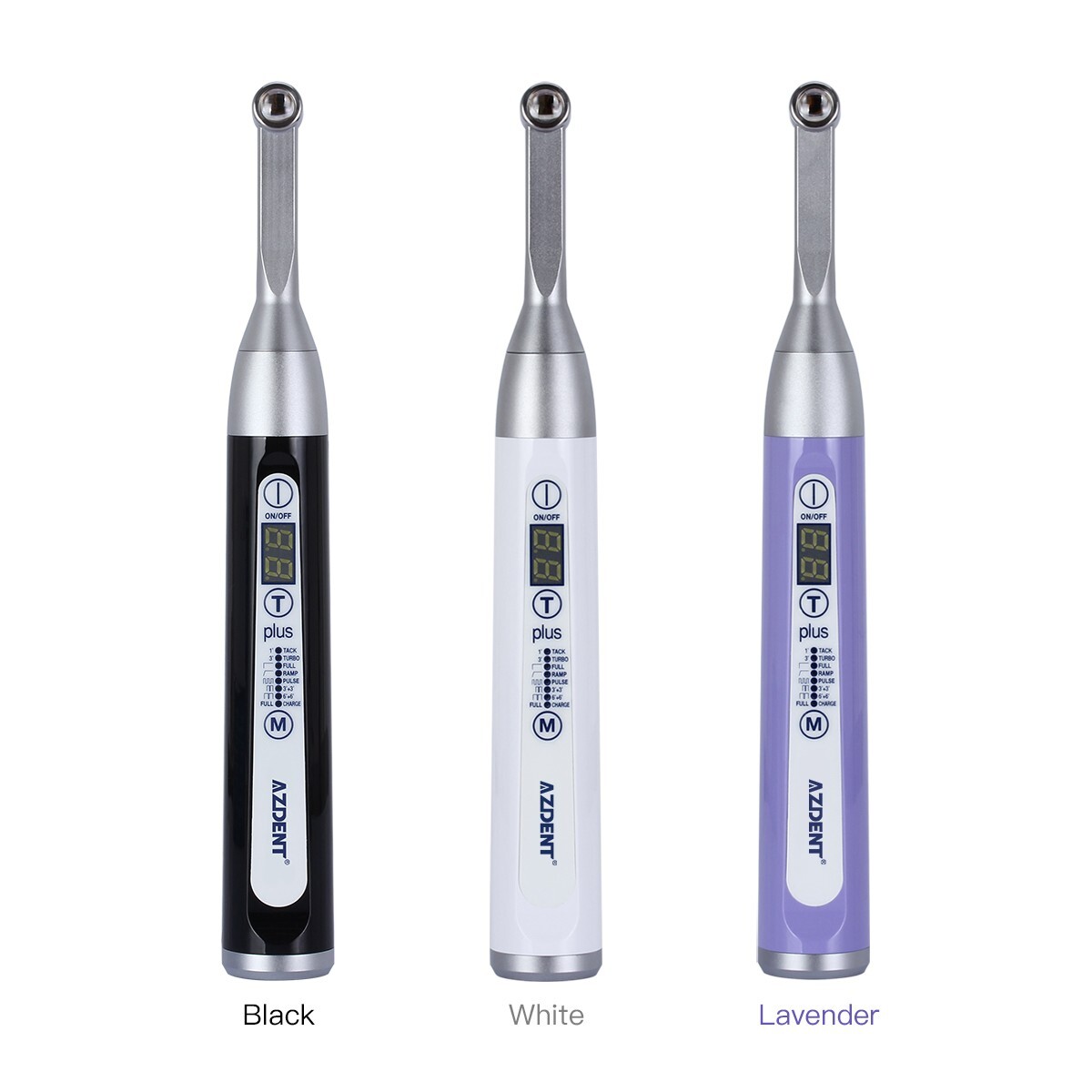 AZDENT Dental Wireless LED 1 Second Curing Light Resin Lamp Curing High Power