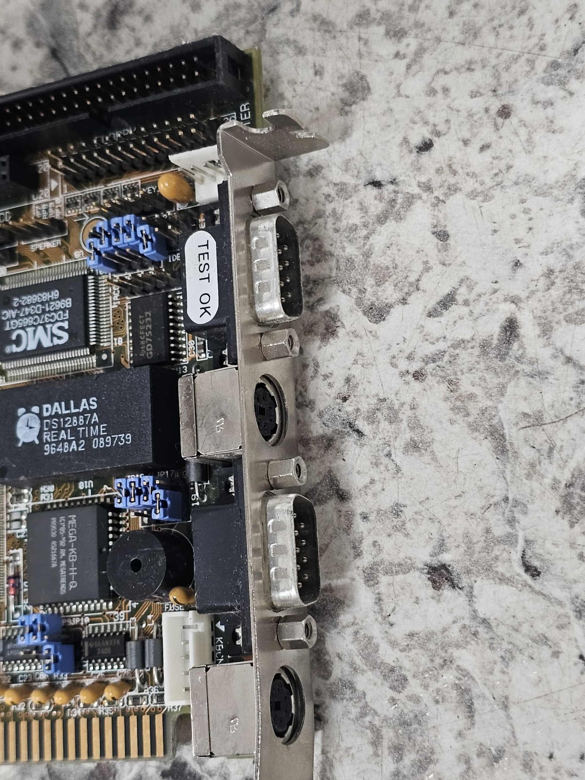 Vintage Retro Single Board Computer SBC w/Intel Chipset PCI-A54H IDE FLOPPY +