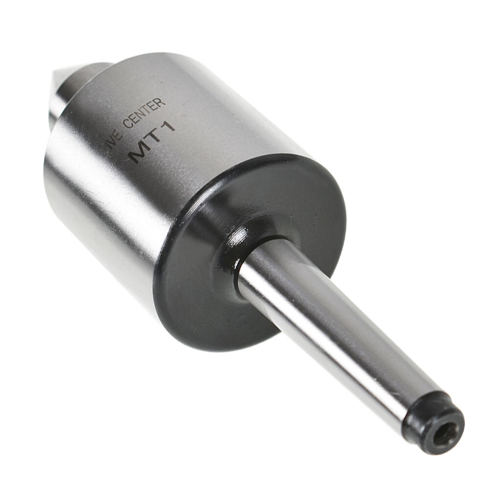 MT1 Live Center #1 Morse Taper 1MT Triple Bearing Lathe Medium Duty