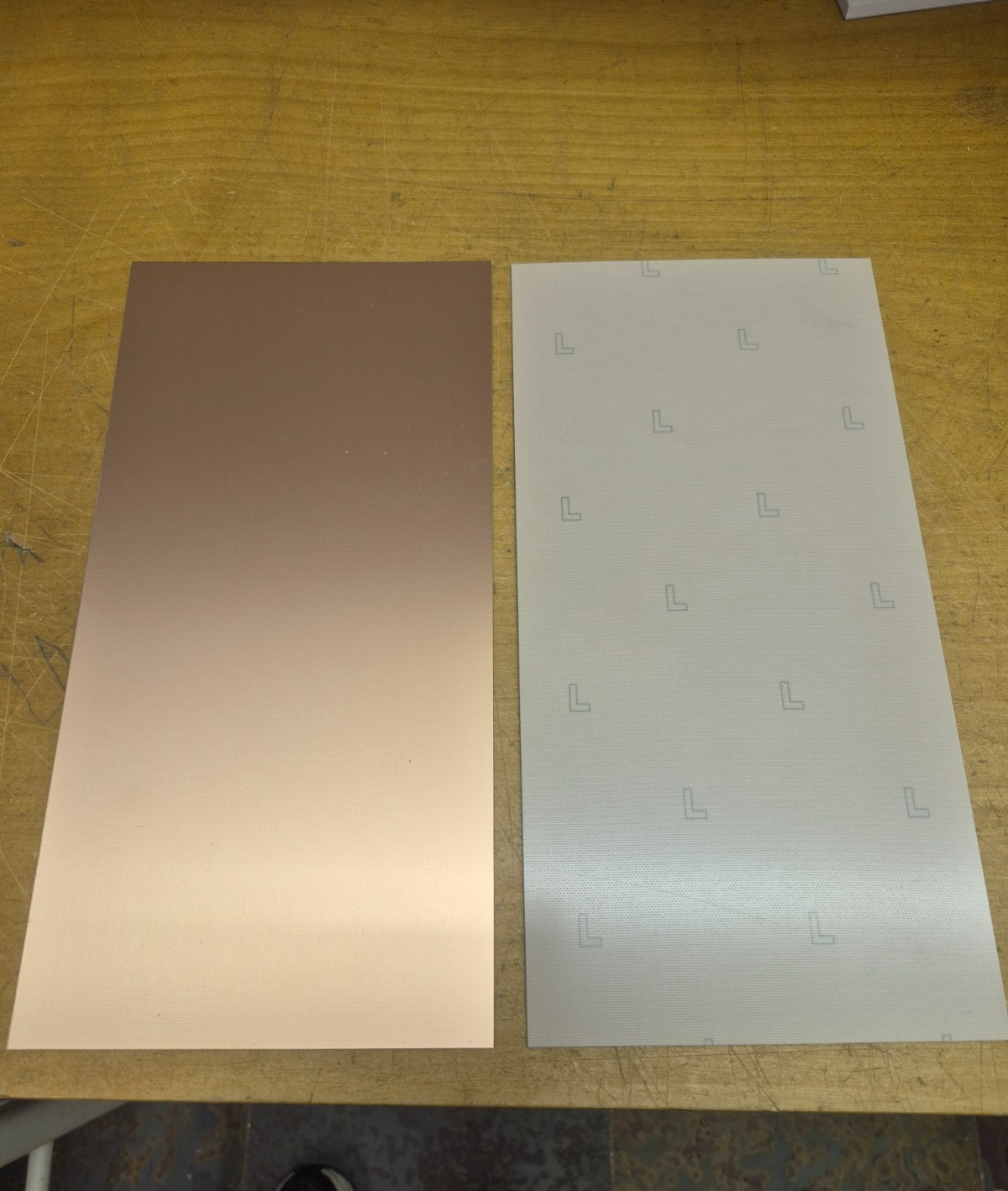 8 pcs. Single Sided Copper Clad Circuit Board Laminate CEM-1, 6 x 8, 1 oz.