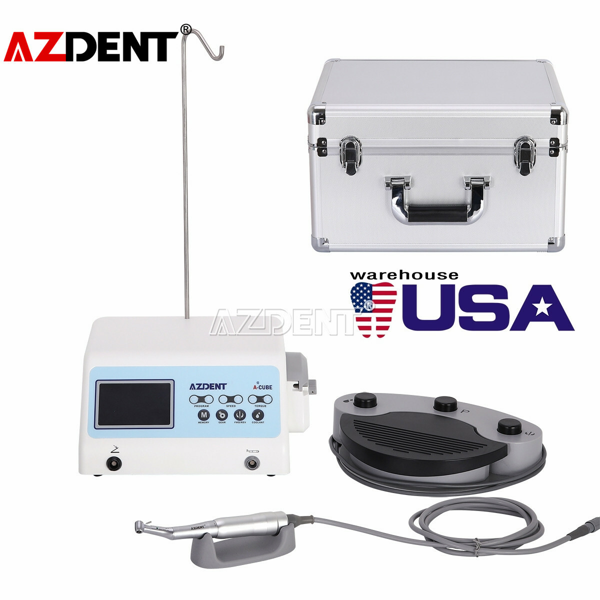 Dental Implant Machine System Surgical Brushless Drill Motor 20:1 Handpiece