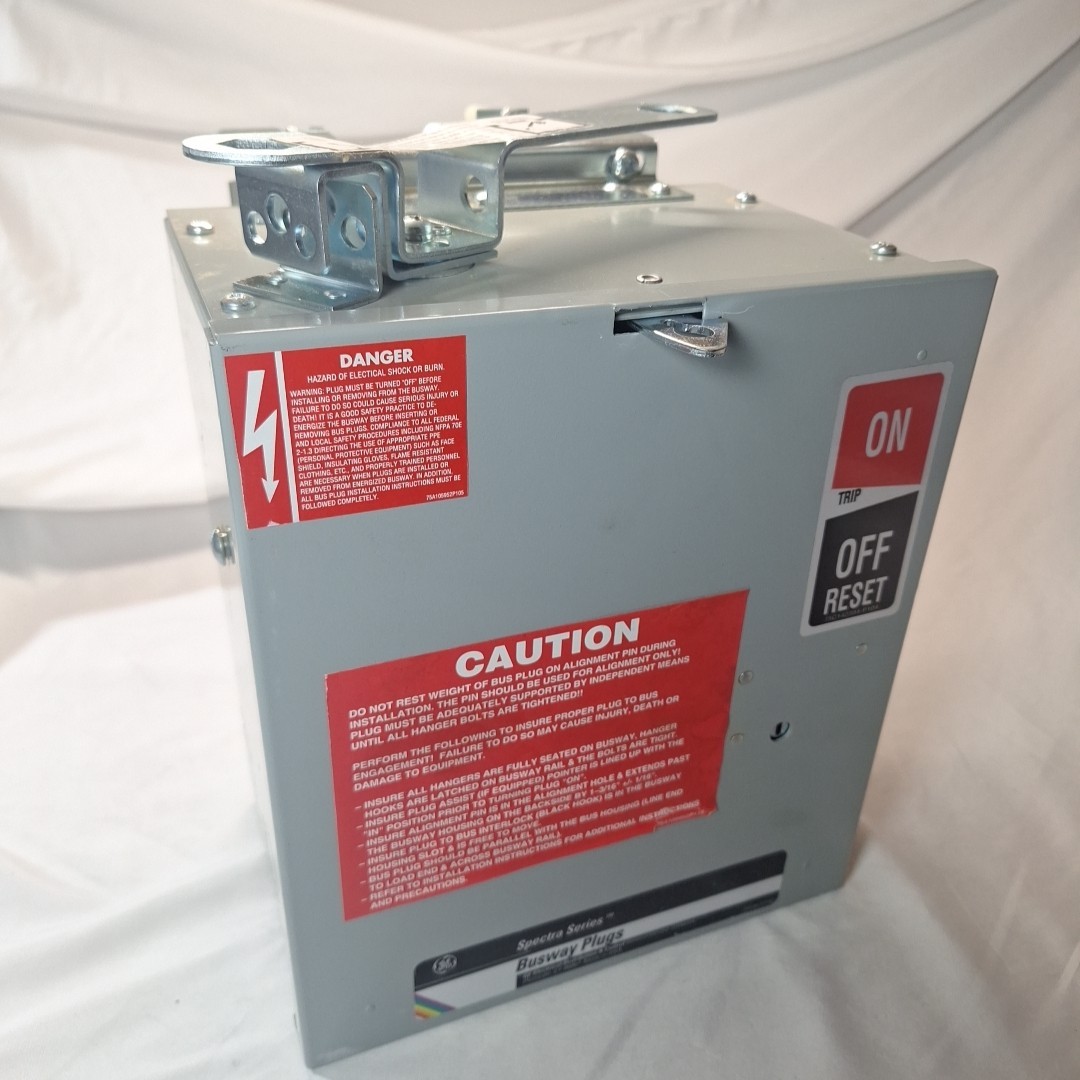 SB48EBG Ge Bus Plug, 80A, 240V AC, TEB, 3 Phase, 4 Wire With Ground