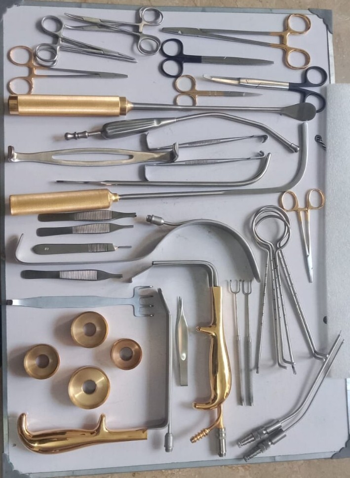 Breast Augmentation Set Of 38 Pcs , Plastic Surgery, Surgical Instruments