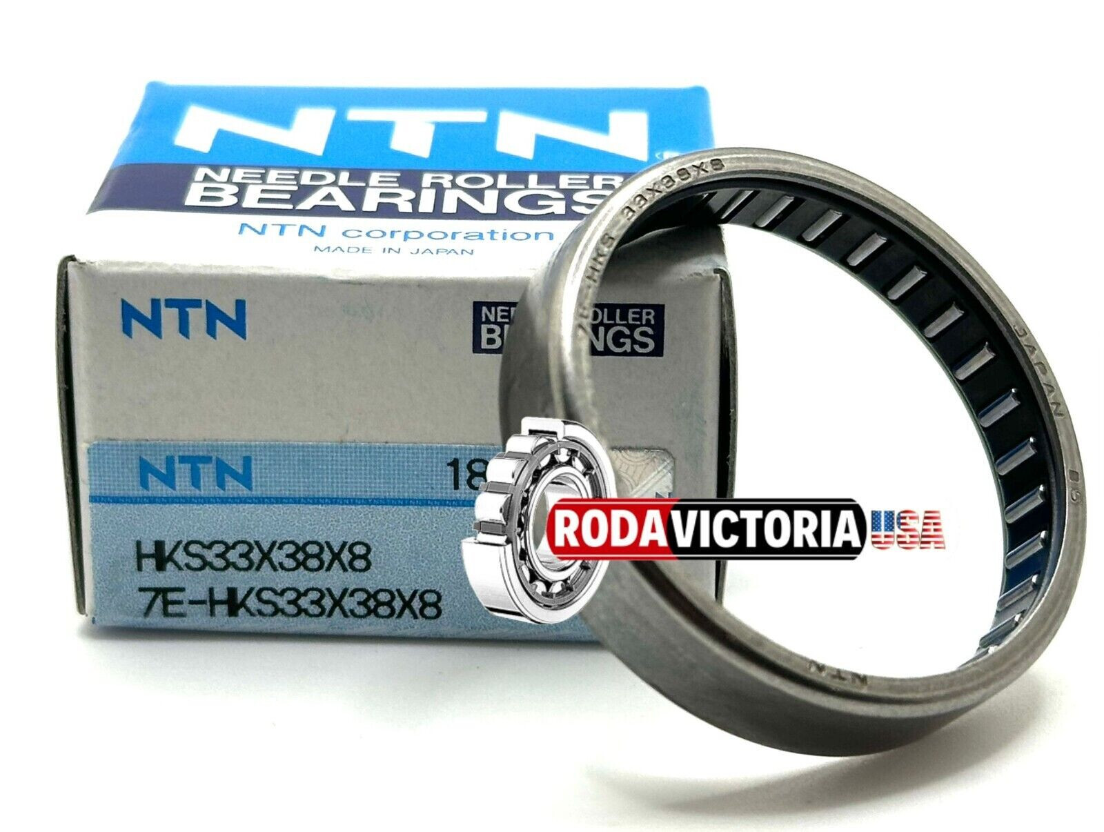 NTN JAPAN HKS33x38x8 NEDDLE BEARING for SUZUKI RM125 RM250