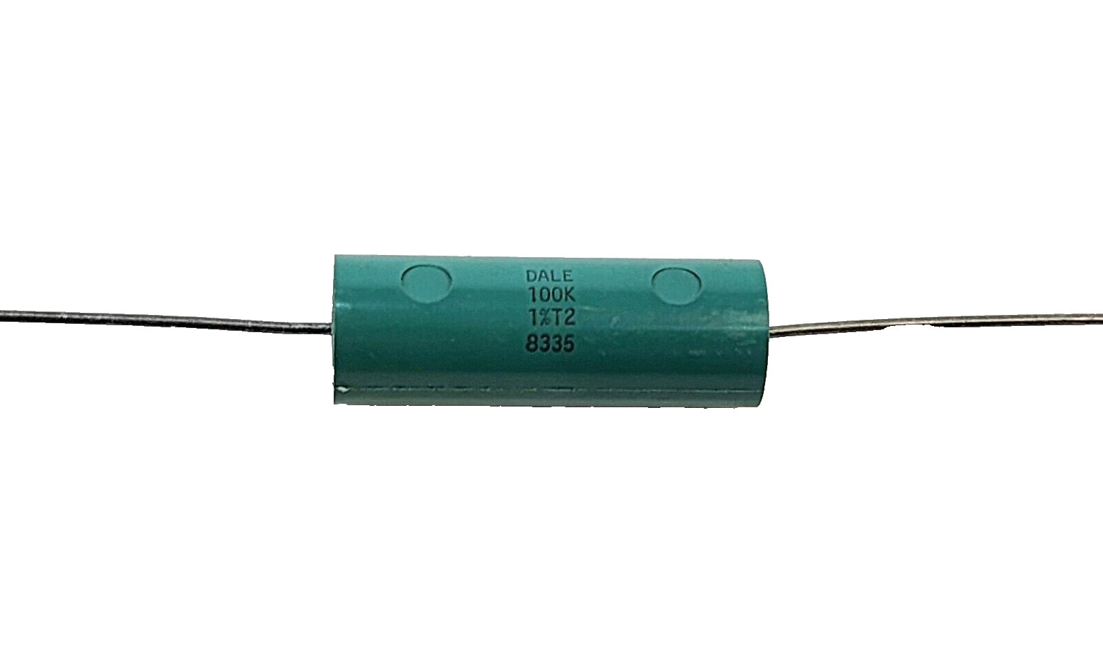 100K OHM – 1W 1% Metal Film Resistor – Dale MF-1 100K 1 *New Old Stock!*
