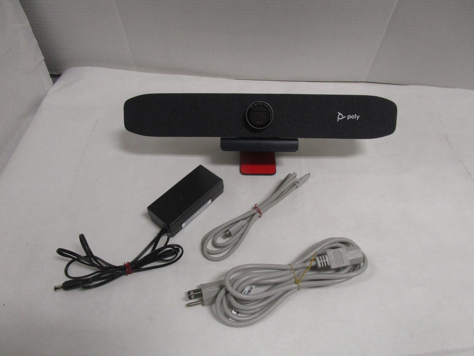 Poly Studio P15 Personal Video Bar 4K Camera Microphone Speaker Conference