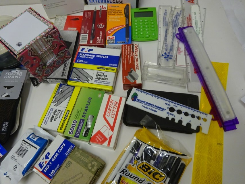 Office supplies Mixed items wholesales Pen, Staples, Calculators, More 50 piece