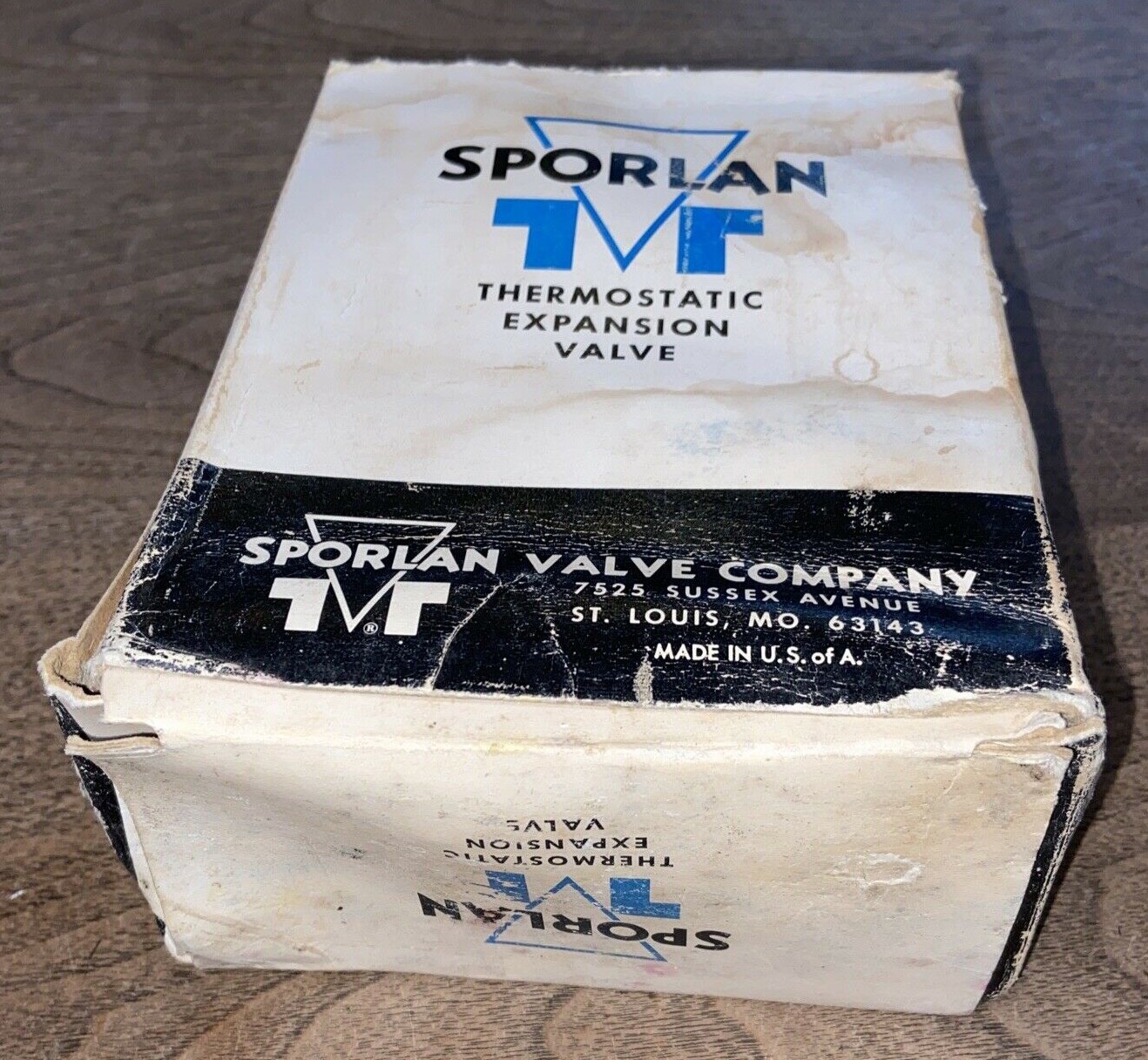 SPORLAN PFE -8-CP60 Thermostatic Expansion Valve NOS NIB A/C REFRIG 5/8 & 7/8