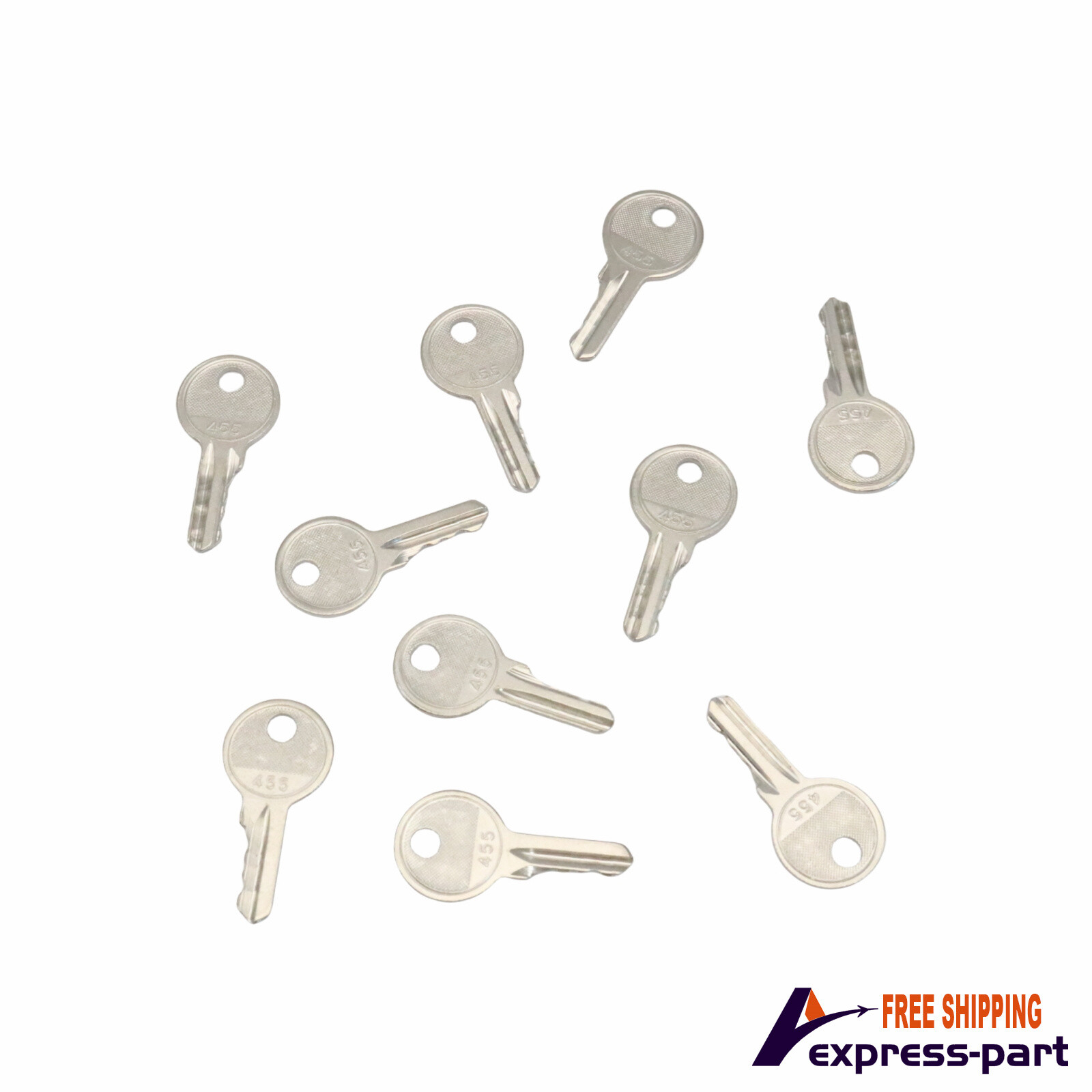 NEW 10 Keys 455 104466 FOR Genie Skyjack Snorkel Terex Vermeer Upright Lifts