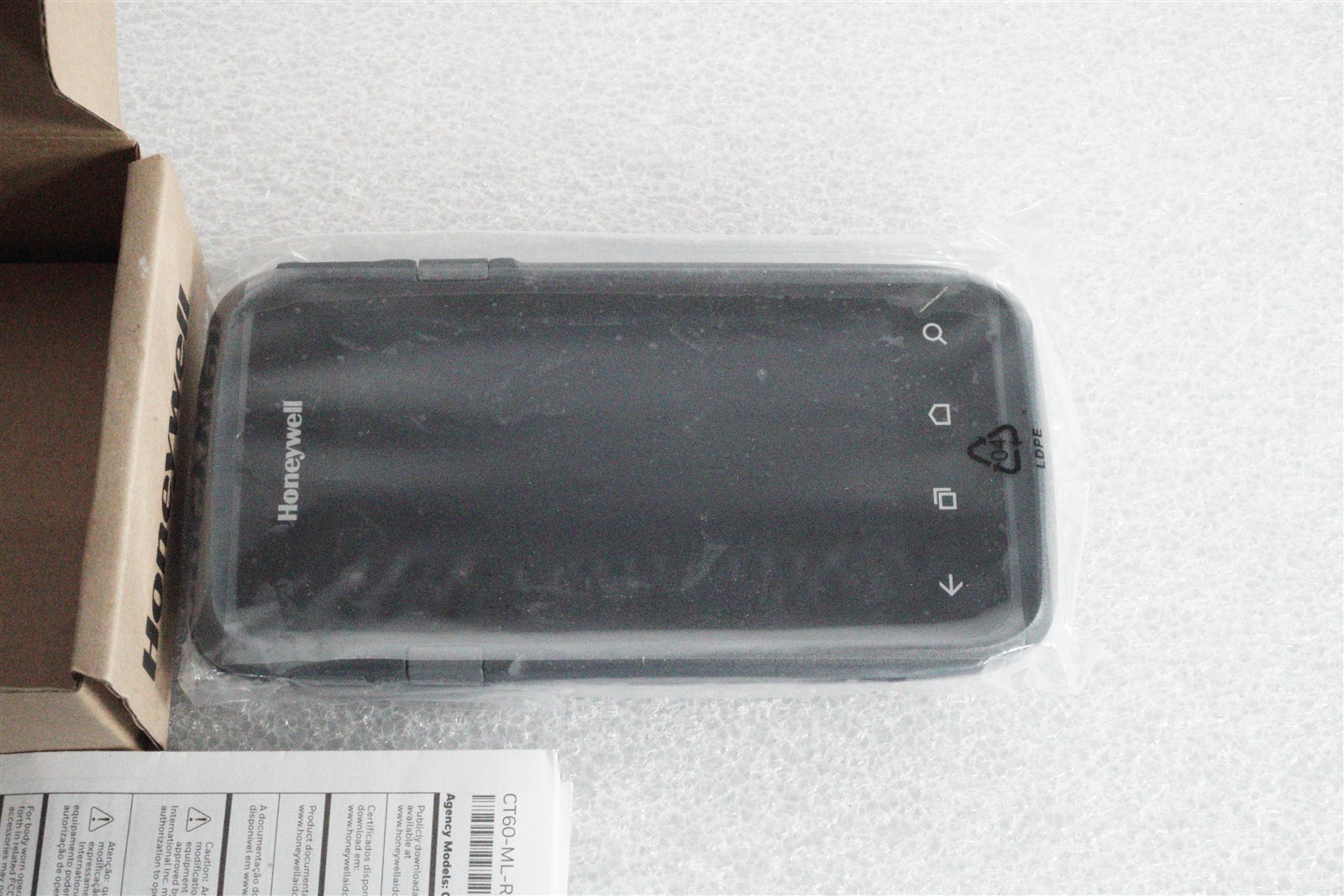 Honeywell Dolphin CT60 Mobile Handheld Computer CT60-L0N-ASC210F New W Battery
