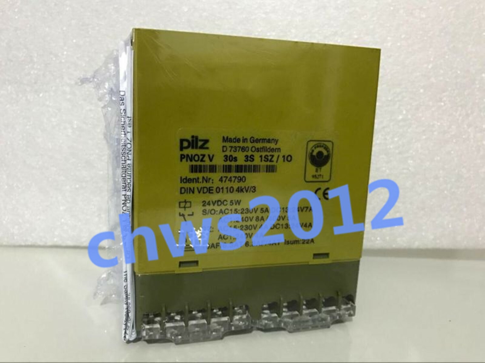 1 PCS NEW IN BOX PILZ safety relay PNOZ V 30s 3S 1SZ/1O 3S 474790