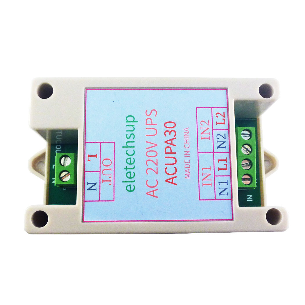 30A AC 110V 220V UPS module 50 60HZ backup power board power outage switc