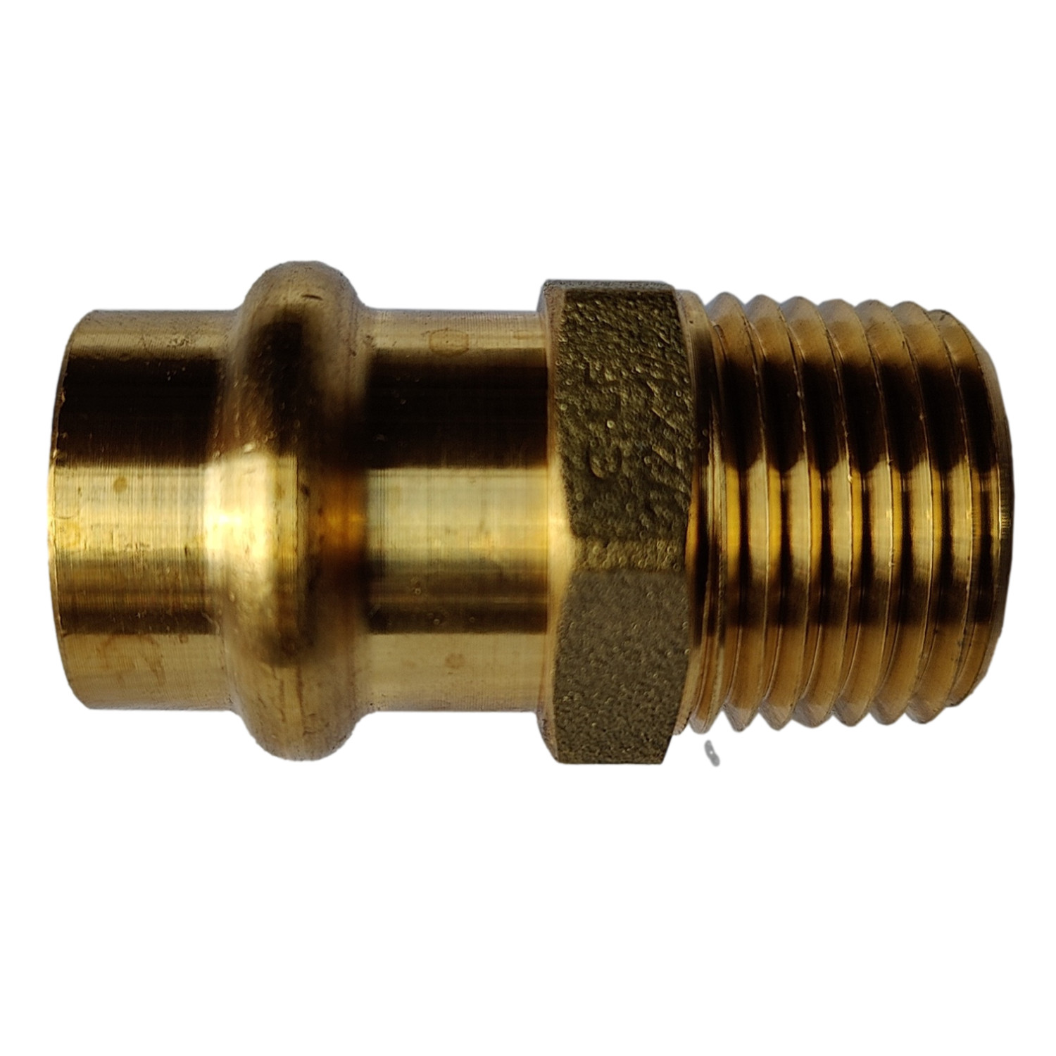 5 Pieces 1/2″ Propress Male Adapter, Lead Free Brass, 1/2″ Press Fit Male