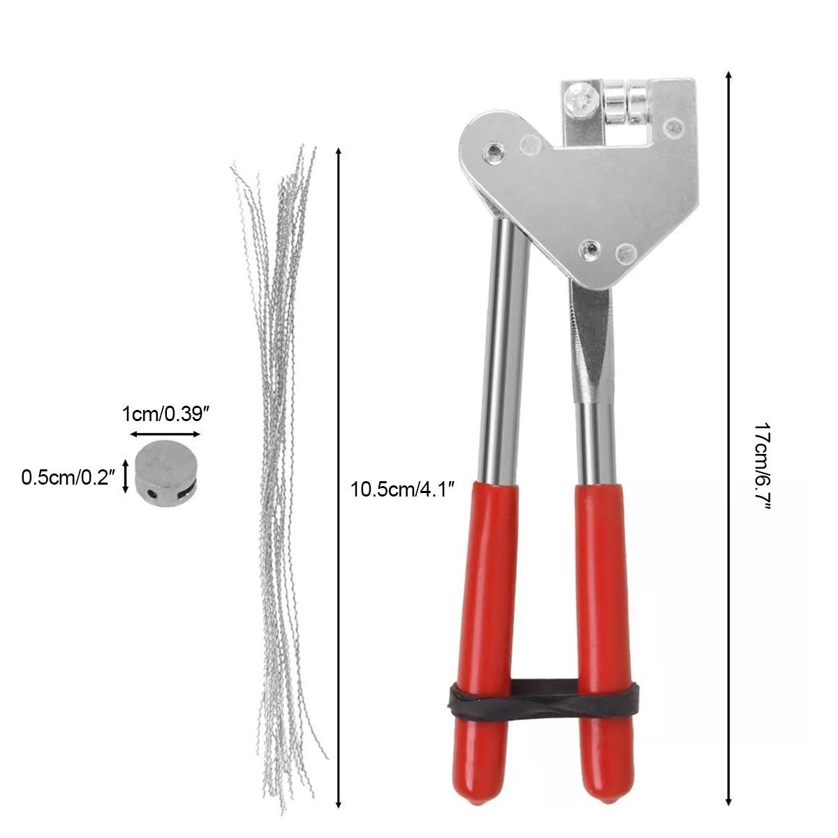 High Carbon Steel Lead Seal Pliers for Water Meter Sealing and Security