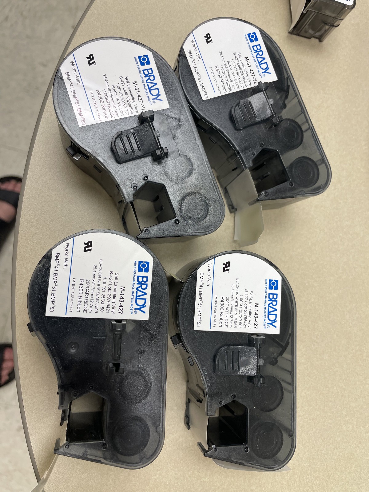 Brady BMP51 Label Maker, Blue Bundled with Spares