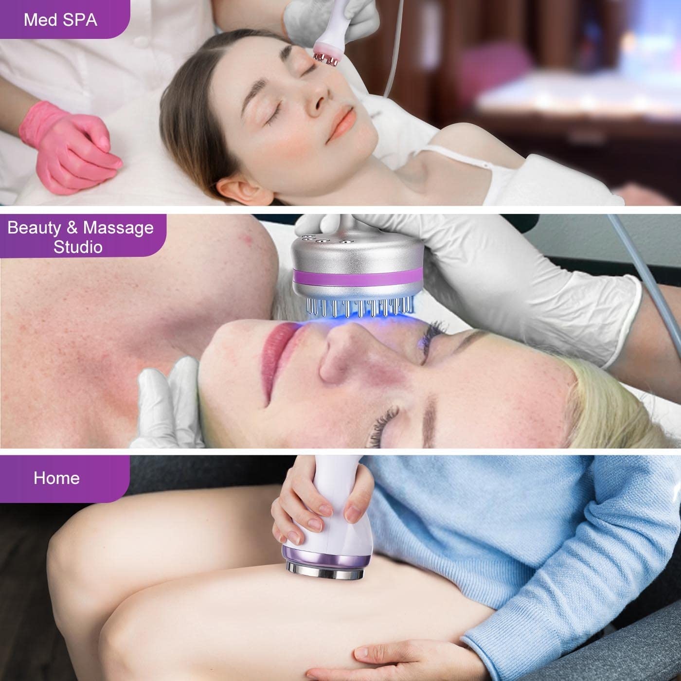 9 in 1 Multifunction Beauty Machine for Body Massage&Facial Skin Care Salon Use