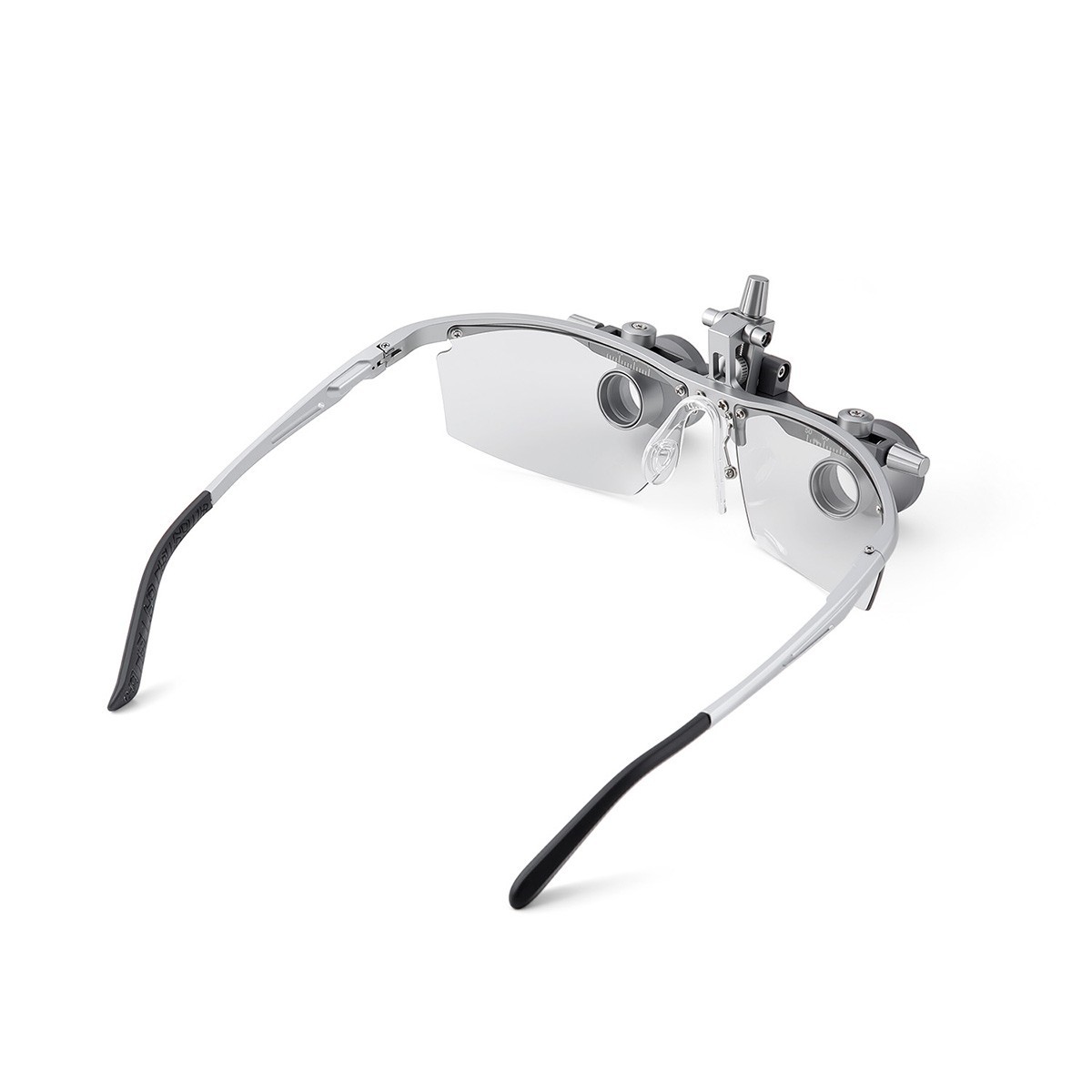 Dental Surgical 5W Medical 2.5X Ergo Binocular Loupes Flip-Up Glass Adjustable