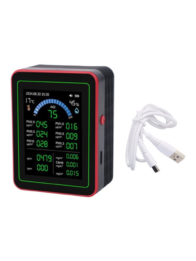 Easily Accessible Indoor Air Quality Monitoring Device for Everyday Use