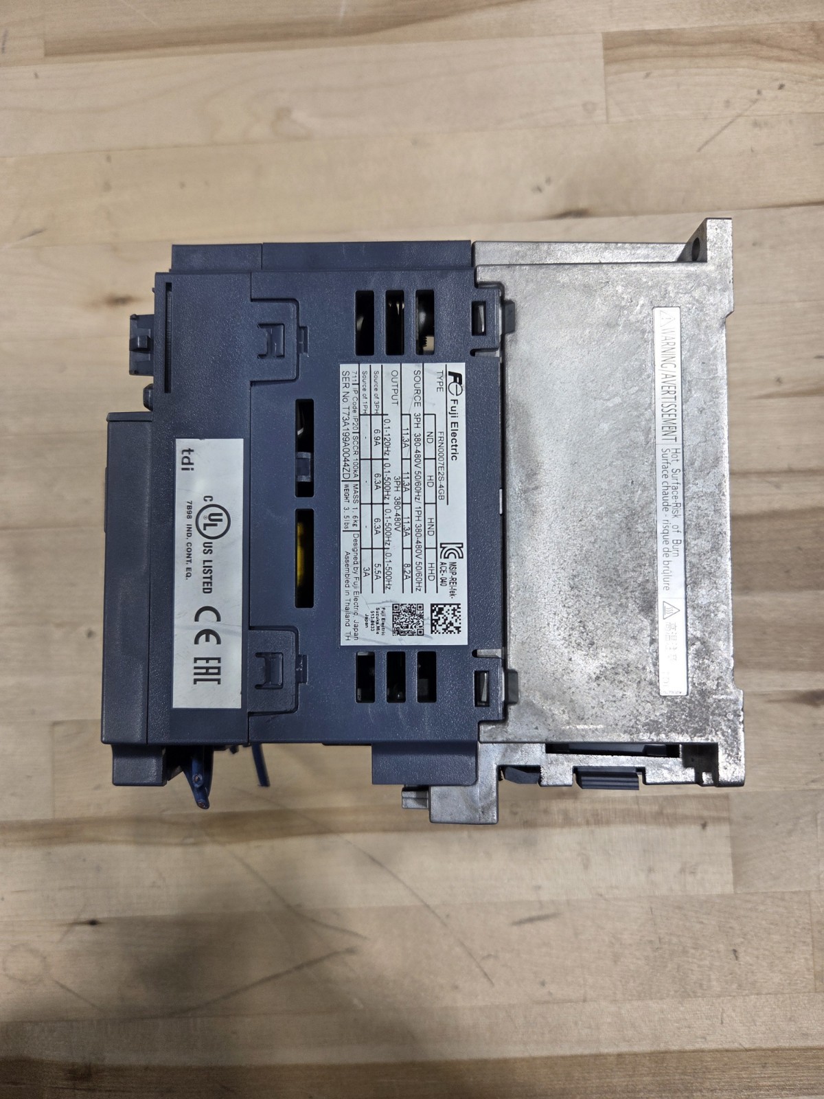 FRN0007E2S-4GB 4 HP Fuji FRENIC-ACE Variable Frequency Drive VFD