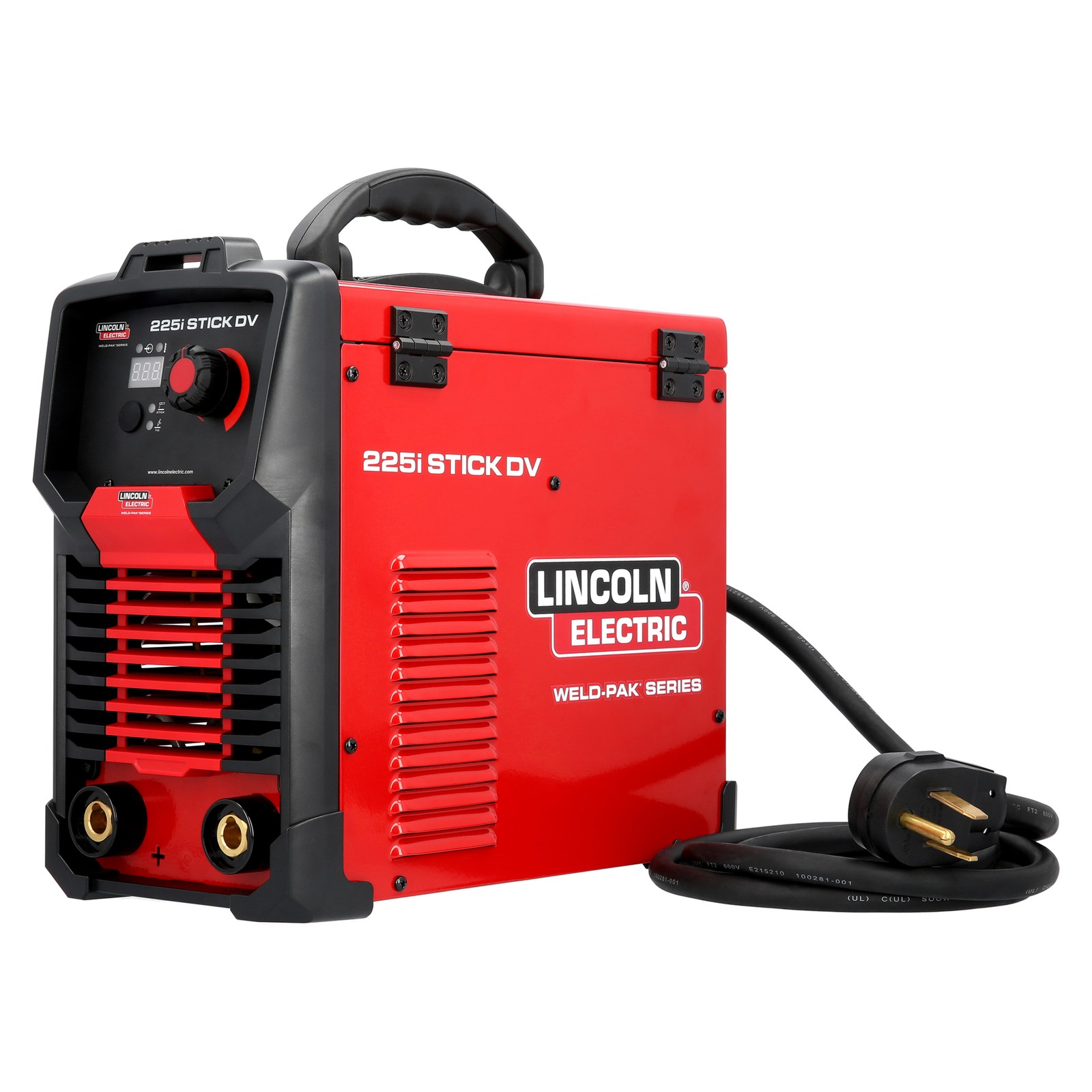 Lincoln Electric Weld-Pak 225i Stick/TIG Welder, Dual Voltage 120/230V, 225 Amp