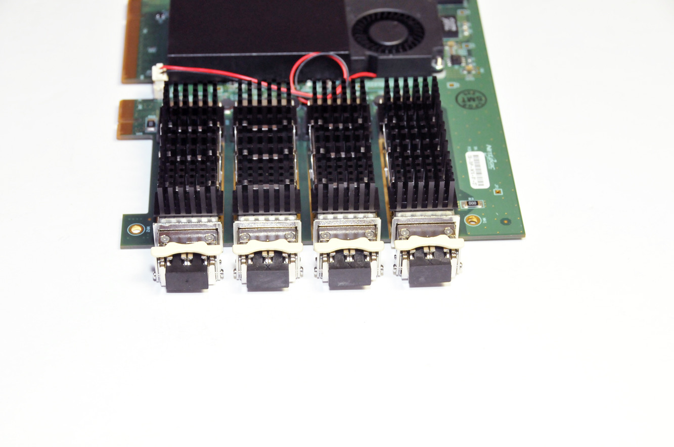 NetLogic 10G Ethernet Development Board DB-EVP-INTK-B1 with 4x 10G XFP