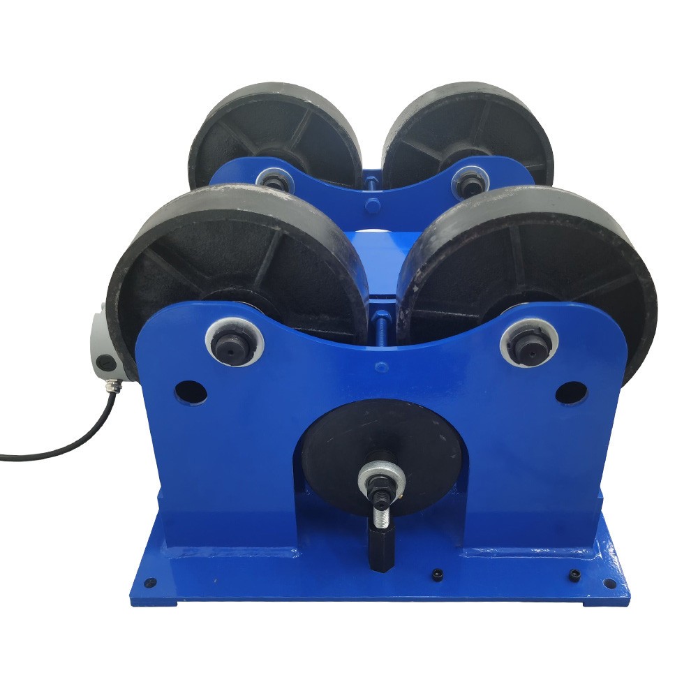 1T Welding Positioner Rotator Iron Roller Welding Pipe Turning Roll Control Box
