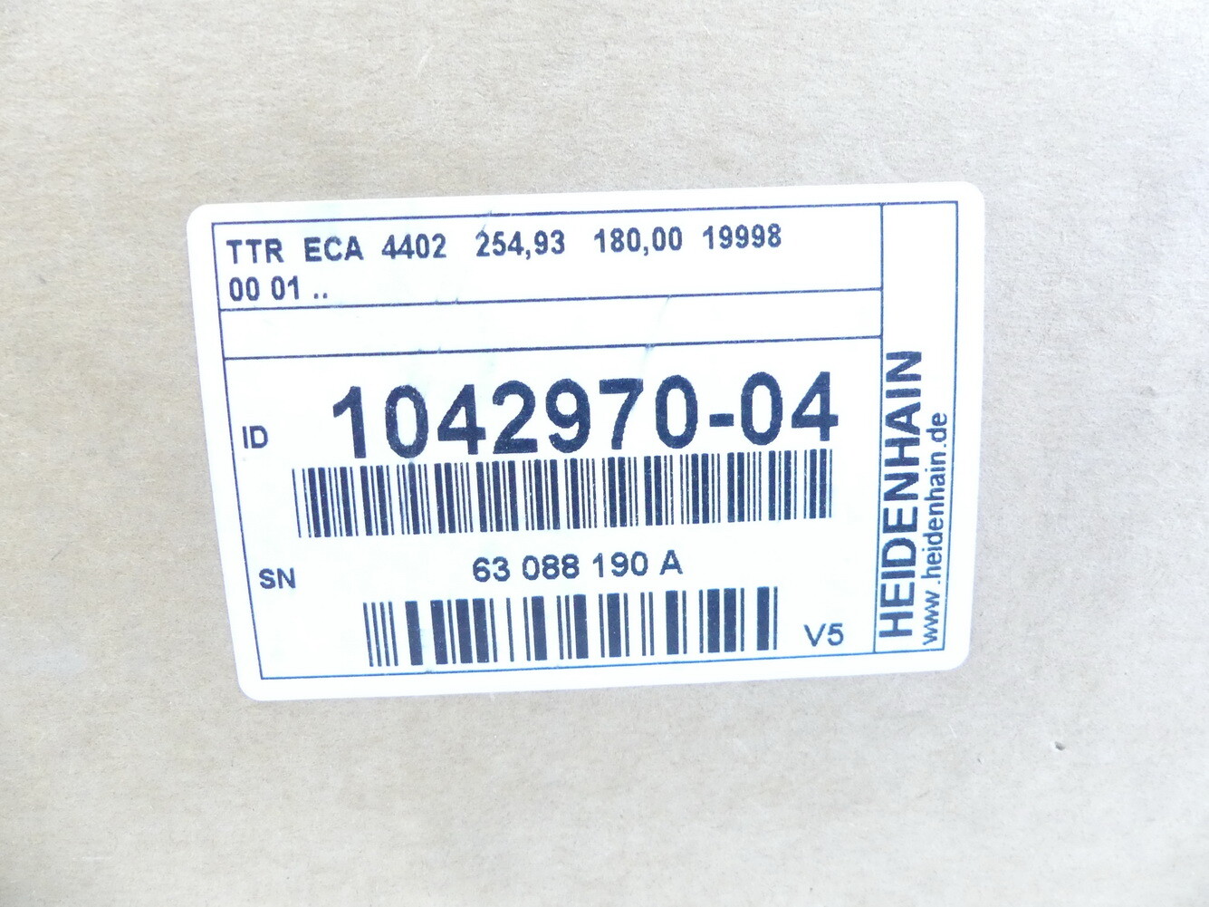 Heidenhain TTR ECA 4402 254.93 ID No. 1042970-04 SN:63088190A – Unused! –