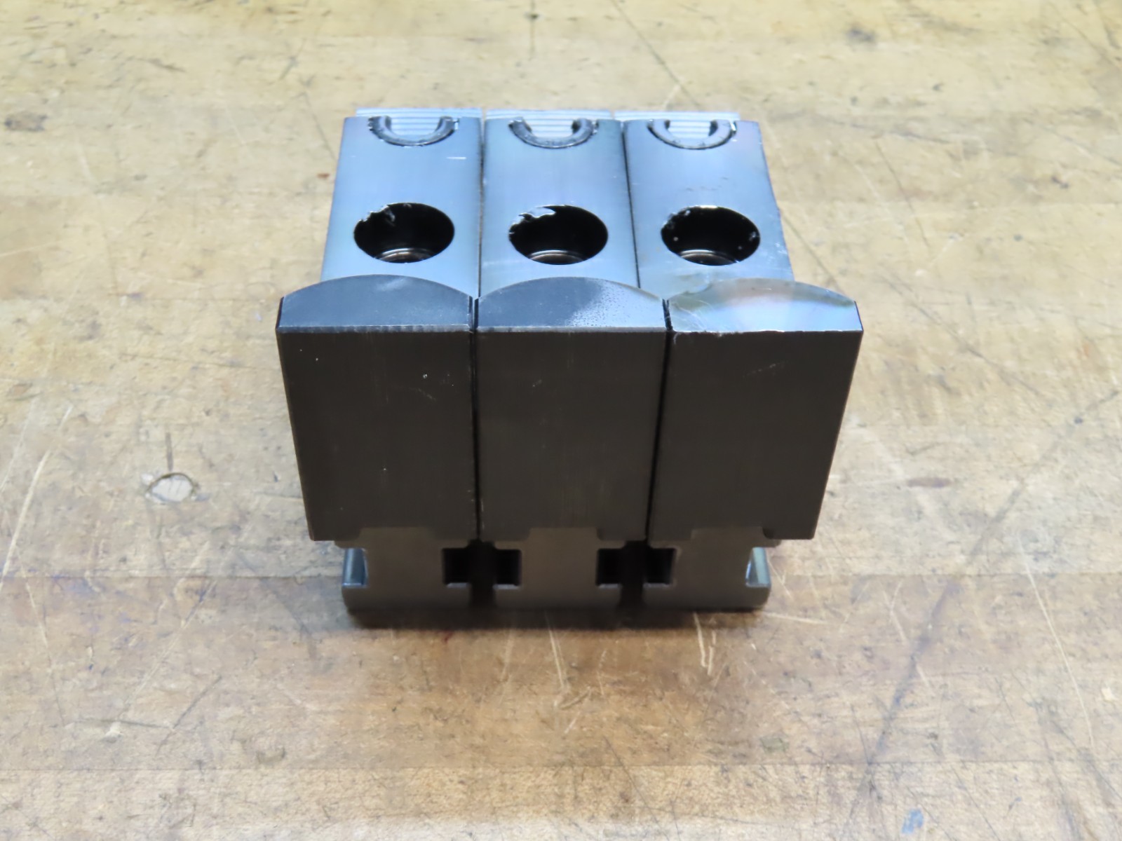 Set of 3 SMW AUTOBLOK WAK 250-10 steel jaws & Schunk masters GBK-250