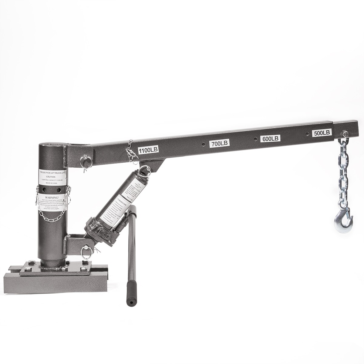 Stark USA 1/2 Ton Capacity Pickup Truck Crane Extra Lift Hoist Load Foldable