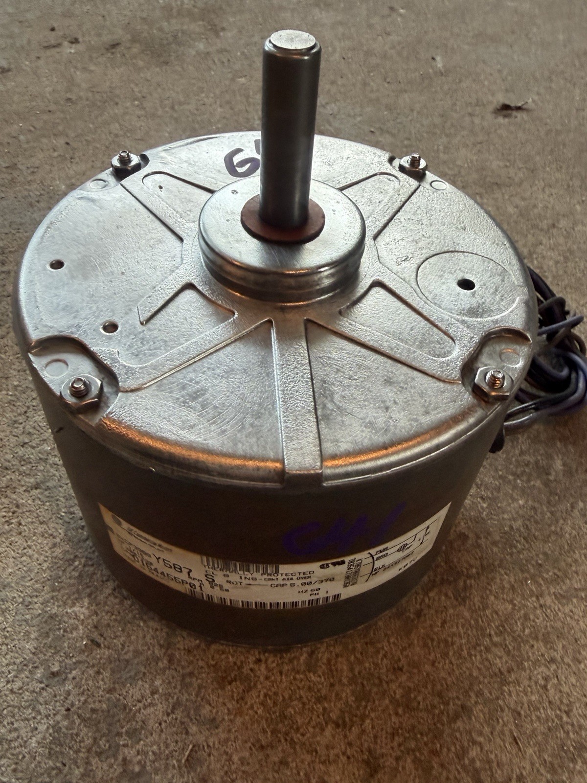 Trane MOT10514 Fan Motor 5KCP39BGY587S 1/15hp 825rpm D154455P01 Same Day Shiping