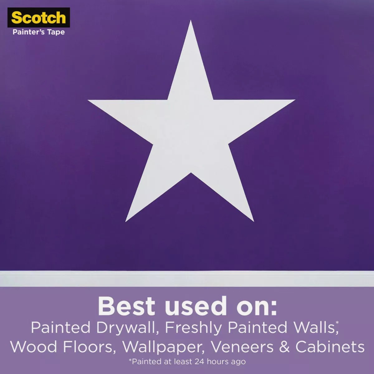 Scotch Delicate Surface Painter’s Tape 0.94 in. x 60 yds. (Purple)