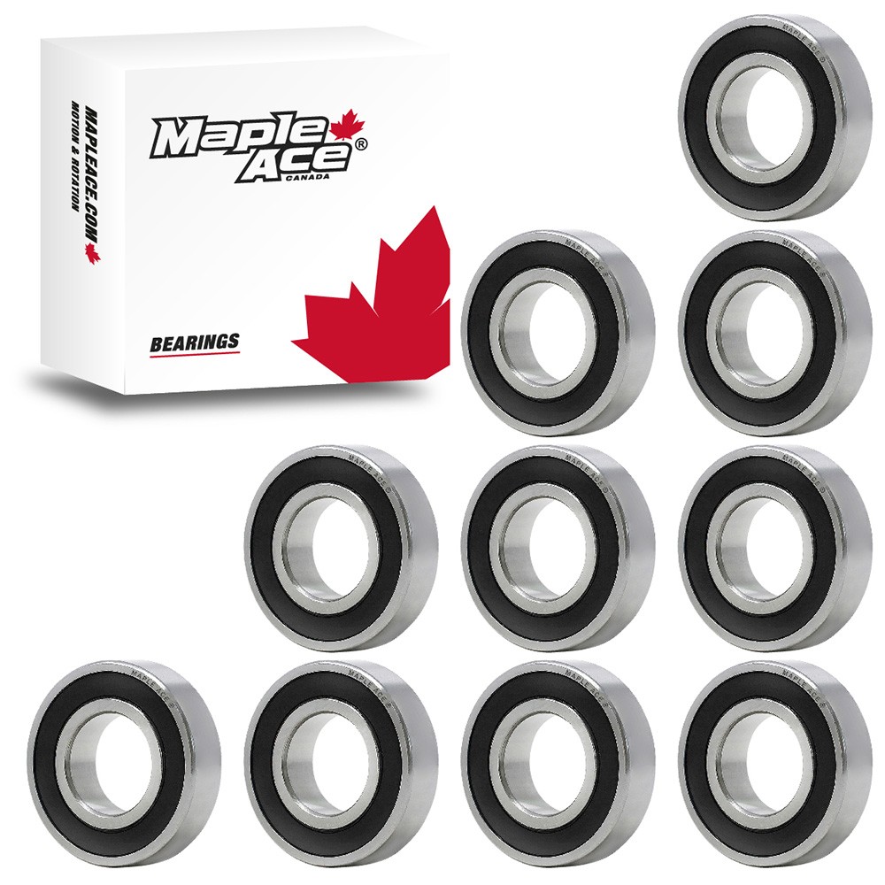 6901-2RS, 61901-2RS Ball Bearing 12x24x6mm 6901 2RS Rubber Sealed (Qty 10)
