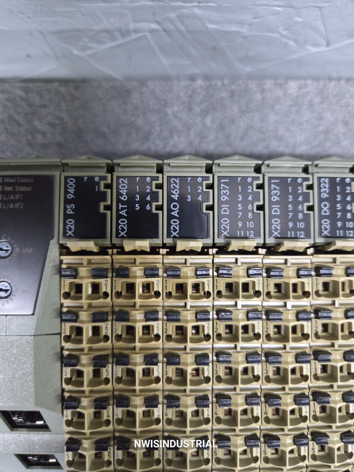 B & R Automation X20 BC 0088 Ethernet/IP Fieldbus Controller with 10 Modules