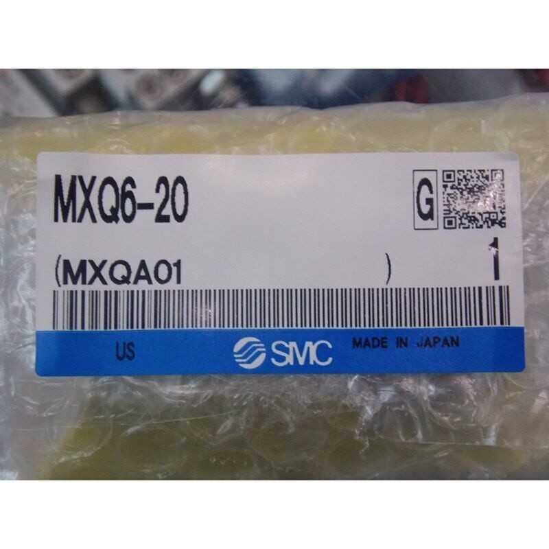 One Brand New SMC MXQ6-20 Pneumatic Slide MXQ6-20 Fast Shipping *bn