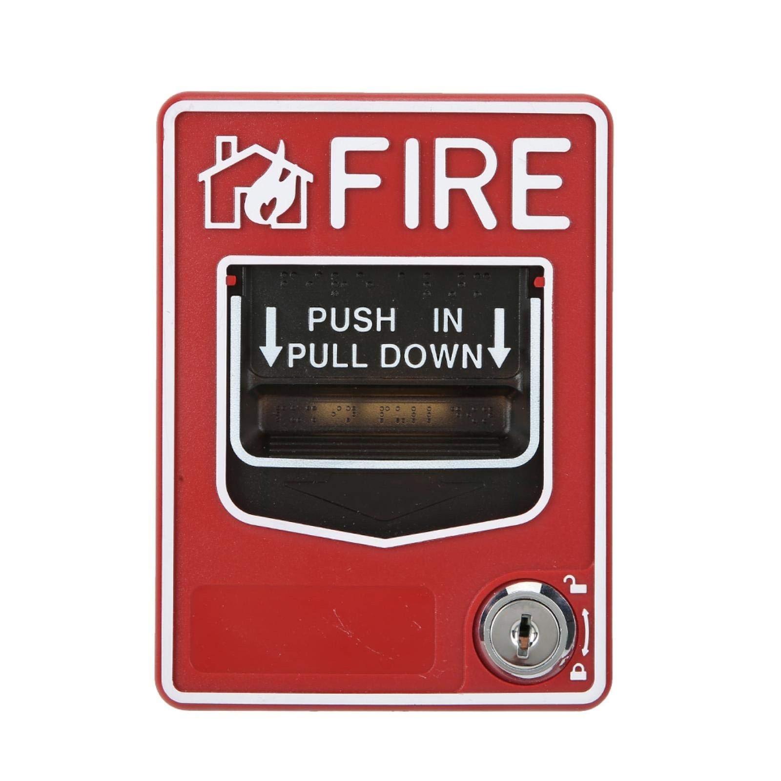 Fire Lite Alarms, Dual Action Manual Pull Station Alarm Horn default