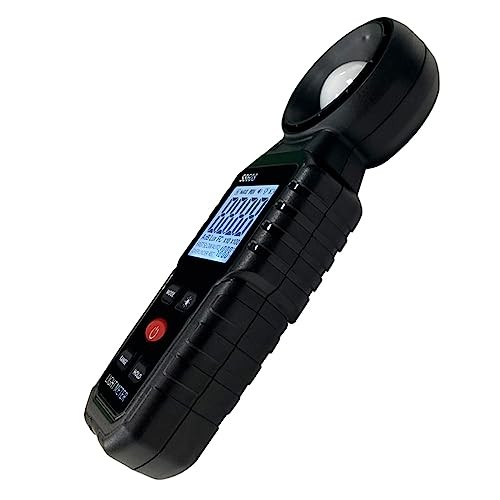 Digital Illuminance Light Meter Tester 200,000Lux (18,500FC) Luxmeter…