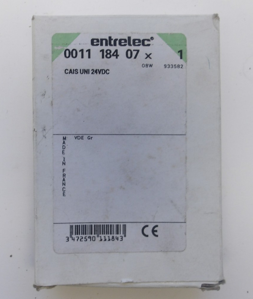 ENTRELEC P/N: 0011-184-07 ANALOG CONVERTER 24/48VDC CAIS UNI DIN RAIL MOUNT